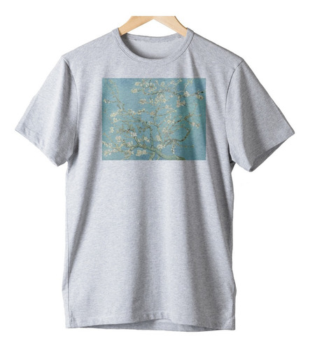 Camiseta Algodão Noite Estrelada Van Gogh Arte Aesthetic