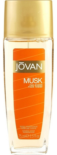 Perfume corporal Jovan Musk para mujer 75 ml -