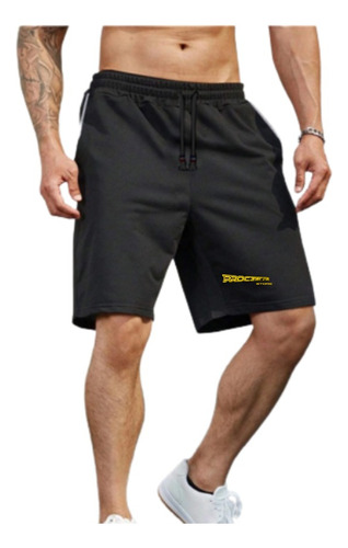 Pantaloneta Licrada Gym Short Hombre Deportivo