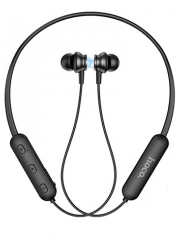 Audífonos Bluetooth V5,0 Deportivo Con Cable Hoco Dm7 Negro