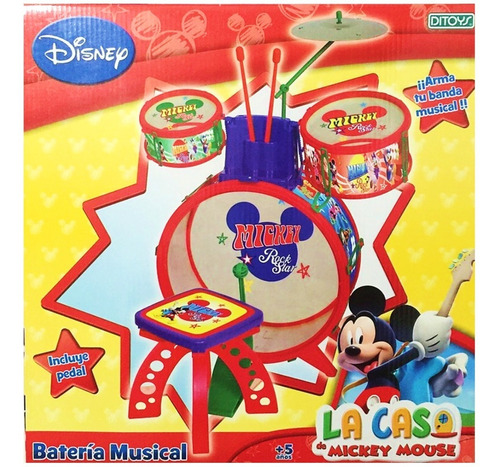 Bateria Musical Mickey Mouse (1376)