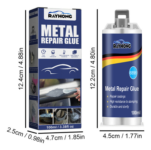 Pegamento De Fundición De Metal B, 100 Ml, Pegamento De Sold