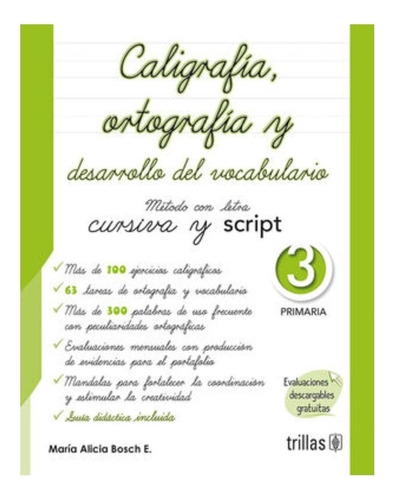 Caligrafia, Ortografia Y Desarrollo Del Vocabulario 3