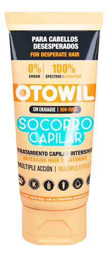 Otowil Socorro Capilar Reparador Intensivo Pelo 120g 3c