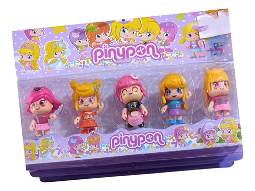 Set X 5 Muñecas Pinypon