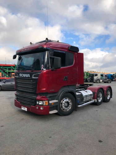 Imagem 3 de 15 de Scania R-440 6x2 Opticruise 14/14 Gustavo-caminhões Top!!!