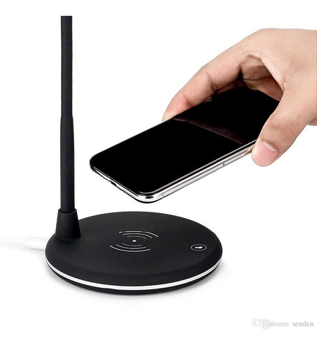 Lampara Bocina Bluetooth Cargador Inalámbrico De Celular
