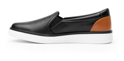 Imagen 3 de 8 de Zapatos Sneaker Mujer Sport Casual Negro Flexi 107701 Gnv®