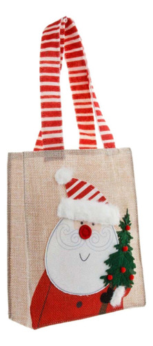Bolsa De Navidad Decoración De Navidad Bolsa De Papá Noel