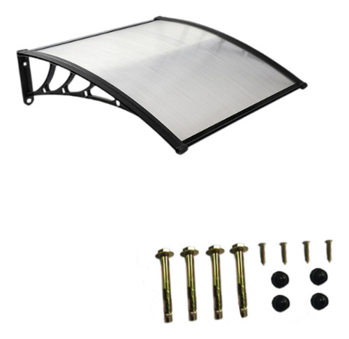 Toldo Para Puerta, Accesorios Largo Por Pared 80cm