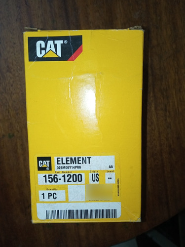 Filtros Element Cat Original # 156-1200 Combustible 