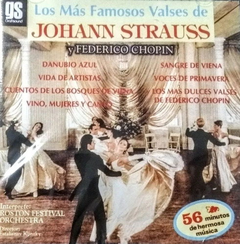 Los Mas Famosos Valses De Johann Strauss Y Federico Chopin