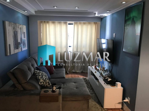 Imagem 1 de 15 de Apartamento Com Três Dormitórios No Jardim Das Flores Guarapiranga - 318ll