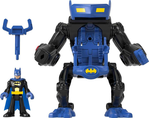 Fisher-price Imaginext Dc Super Friends Batman Robot De Bat.