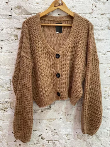 Sweater Cárdigan Sacó Mujer Abrigo Botones Moda
