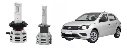 Kit Ampolletas Led H7 H1 Vw Gol Narva Philips