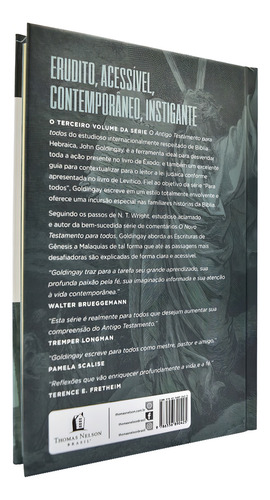 Pentateuco para todos: Êxodo e Levítico, de Goldingay, John. Editorial Thomas Nelson Brasil, capa dura em português, 2021