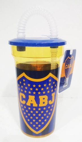 Vaso Sorbete Boca Juniors Licencia Oficial Sharif Express