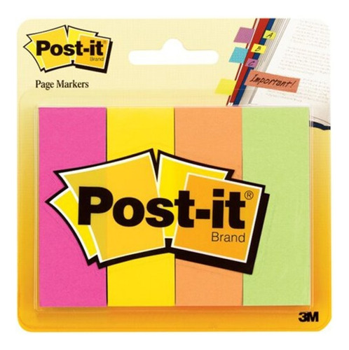 Banderitas Post It 4 Colores 200 Hojas