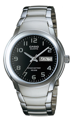 Reloj Para Unisex Casio Mtp-1229d-1av Plateado