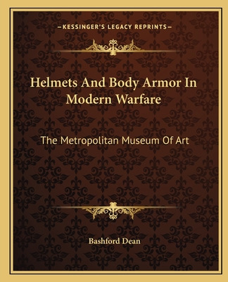 Libro Helmets And Body Armor In Modern Warfare: The Metro...