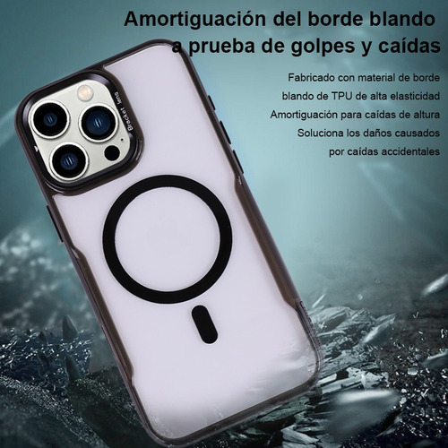 Funda A Prueba De Caídas Para iPhone 16, 15, 14, 13, 12, 11 Pro Max Plus