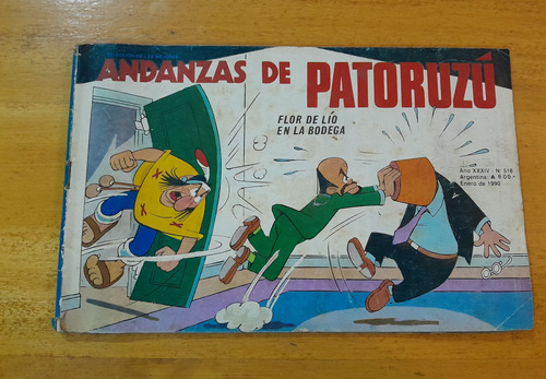 Revista Andanzas De Patoruzu N.518 - Enero 1990