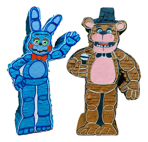 Piñata Oso Freddy Y Conejo Bonnie Five Nights At Freddy's