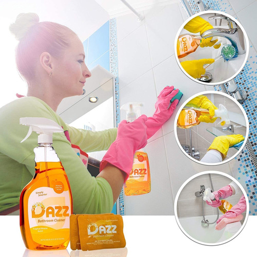 Dazz Paquete De Repuesto Para Tabletas De Baño (hace Botella