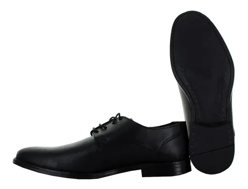 Sebastian Zapato Choclo Piel Negro Para Hombre 80715