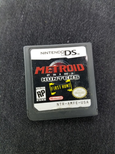 Metroid Prime Hunters Ds Suelto Demo Físico Original 