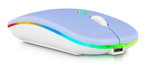 Mouse Led Inalambrico Recargable 2.4 Ghz Bluetooth Para Msi