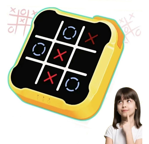 Caja De Juegos Portátil: Tic Tac Toe Para Toda Edad