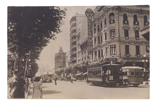 Montevideo Fotografia De Archivo Tranvia En 18 De Julio 