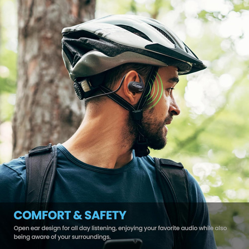 Auriculares Bason Airs1 Open Ear, Bluetooth 5.3 Air Conduct.
