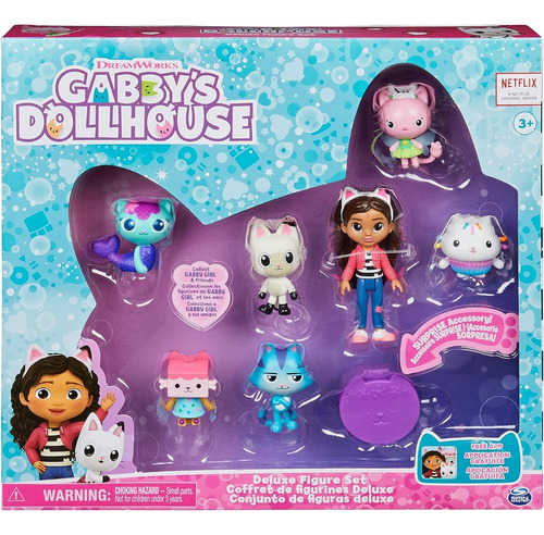 La Casa De Muñecas Gabby Set De Figuras Deluxe