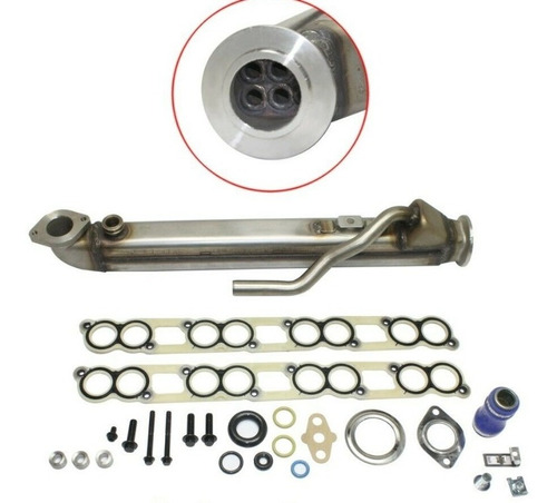 Enfriador Aceite Ford Diesel 6.0 2003 - 2007 Egr Turbo