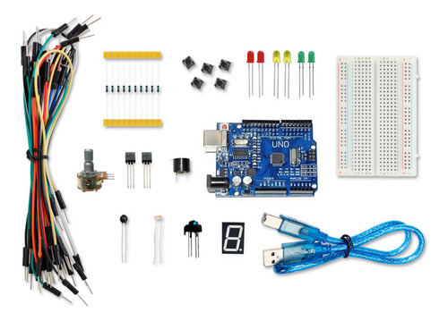 Kit Iniciante V2.0 Para Arduino - Eletrogate - Com Nf