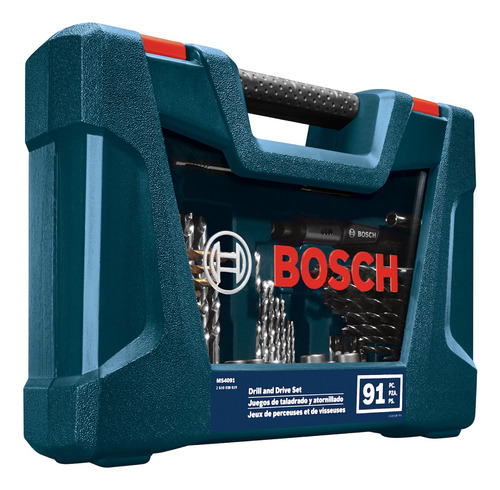 Set De Brocas Y Puntas X 91 Pzas Bosch X-line