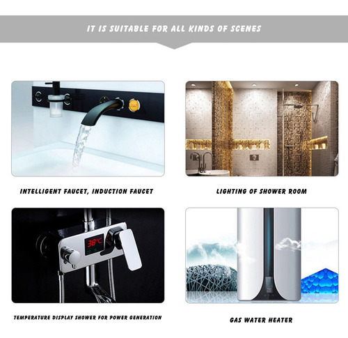 Generador De Microturbina Hidráulica X Para Cargar Herramien