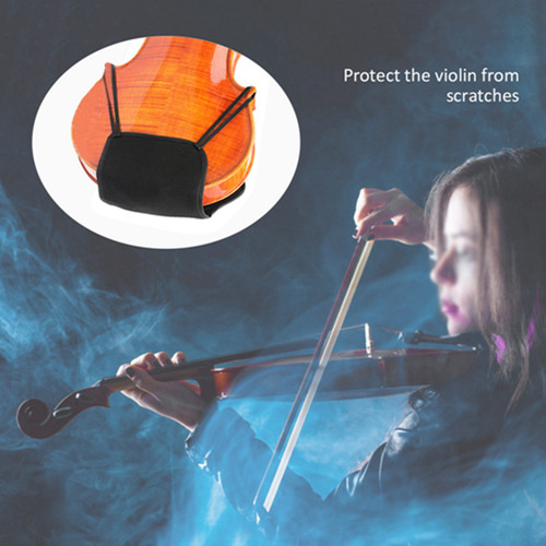 Protetor De Esponja De Algodão Macio Para Violino Chin Rest