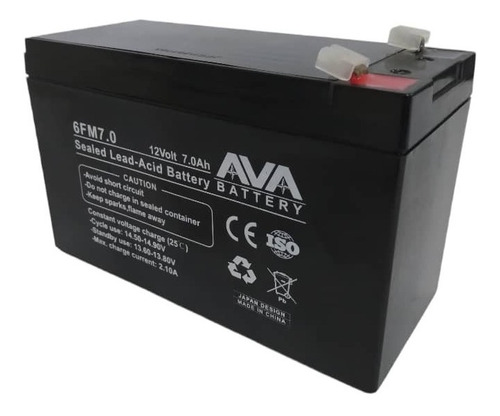 Bateria Recargable 12v 7amp Cerco Electrico Alarmas Juguetes