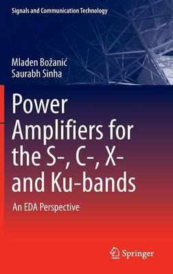 Libro Power Amplifiers For The S-, C-, X- And Ku-bands - ...