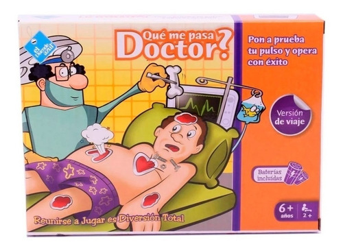 Imagen 1 de 1 de Juego de mesa ¿Qué me pasa doctor? Viajero El Duende Azul 7285