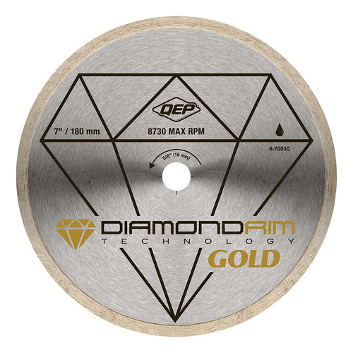 6-7003q Hoja De Diamante Premium Borde Continuo De 7 Pu...