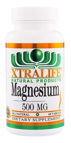 Magnesio 500mg - 60 Tabletas (distribuidor Autorizado)