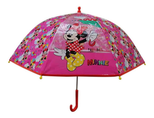 Paraguas Infantil Minnie Mouse Sweet Para Nenas