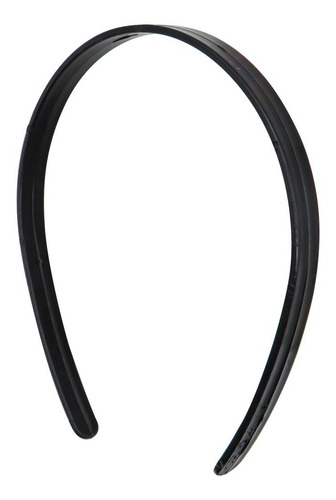 Imagen 1 de 9 de 50 U. Vinchas Plasticas Negras Lisas Para Forrar 1cm Fabrica