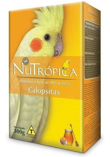 Farinhada Calopsita Mel E Ovos  900g  Nutrópica