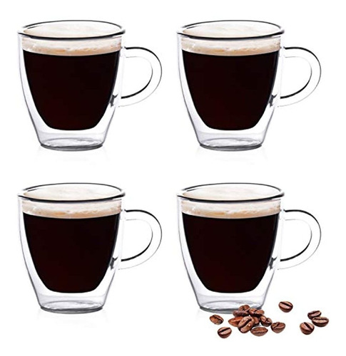 Eparé Tazas Para Café Espresso De 2 Onzas (4 Unidades) - Vas